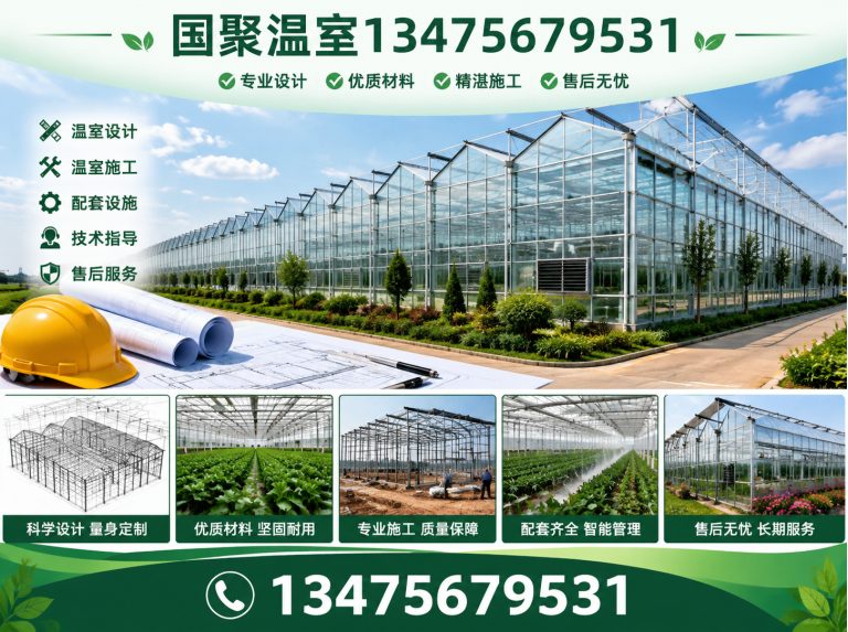 奎文区温室设计施工展示图
